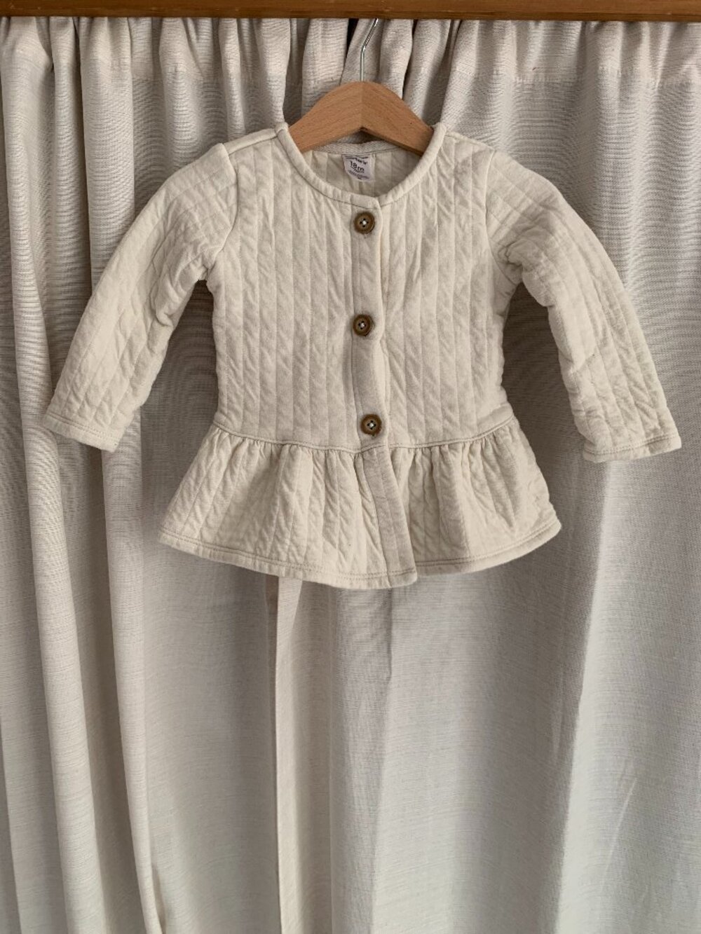 Carters- Textured Peplum Jacket
